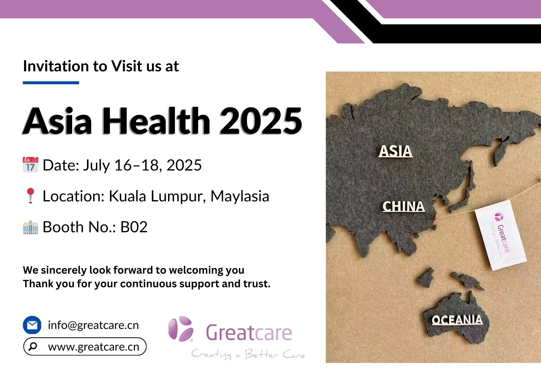 Bergabunglah dengan kami di Asia Health 2025